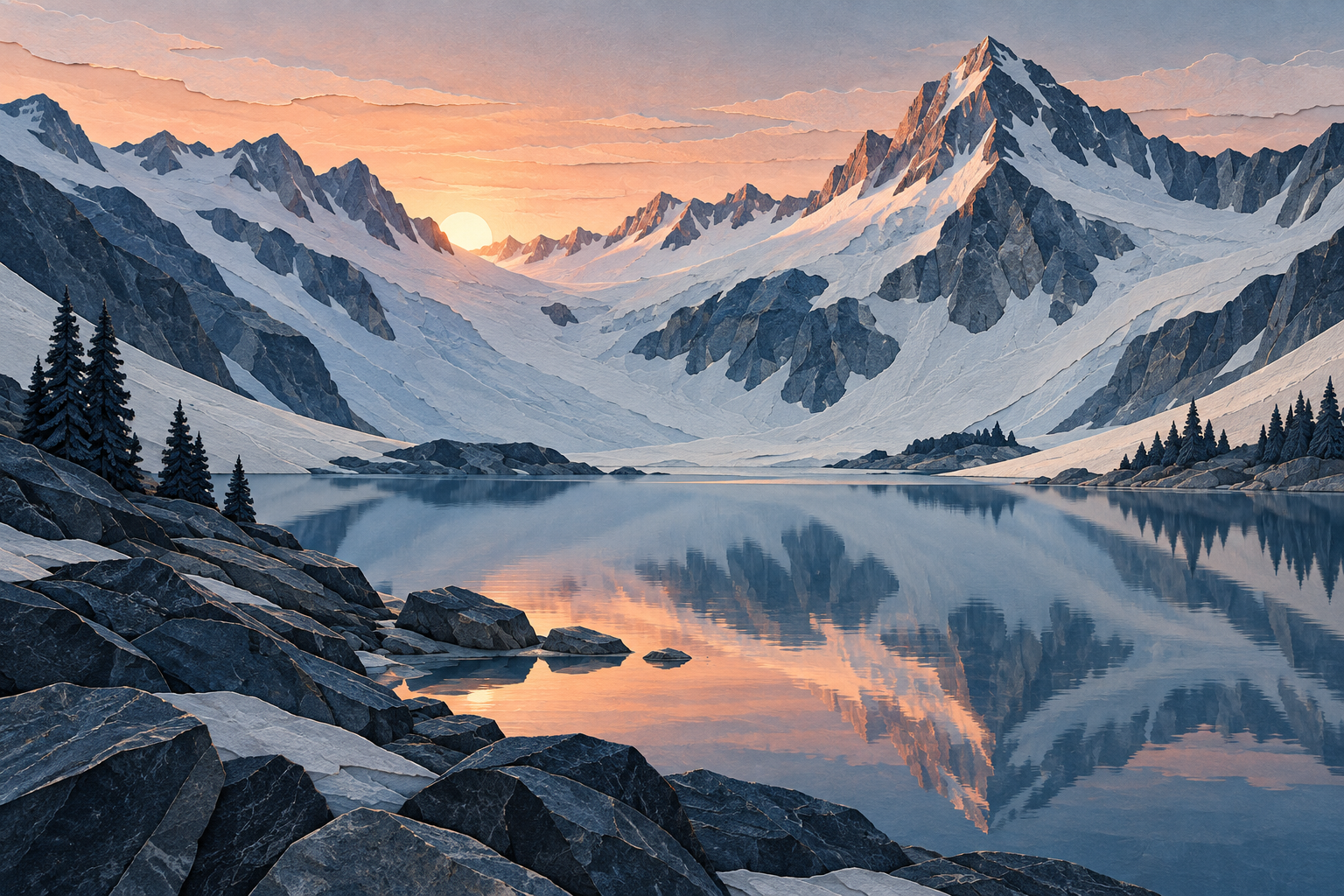 Soft valley light