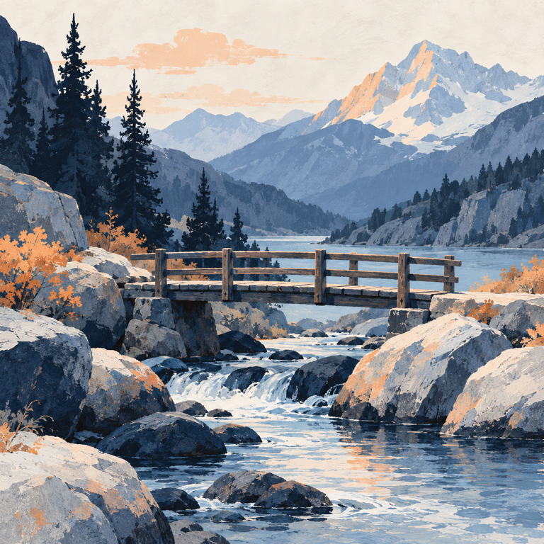 Decorative bridge