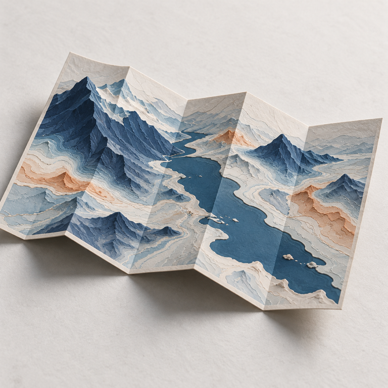 Decorative map